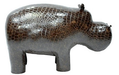 Купить Пуф-банкетка Бегемот-мини Caiman-91-51179 темно-коричневый в meblavka.ru 2080-hippo-mini-caiman-002