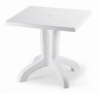 Стол DAYTONA CONTRACT 80x80 белый
