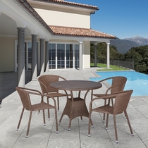 Комплект мебели из искусственного ротанга Ланкастер T197AT-Y137A-W56 Light Brown 4Pcs