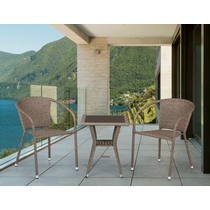 Набор мебели Альба T25B-Y137C-W56 Light Brown 2Pcs