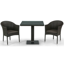Набор мебели Беверли T605SWT-Y350BW51-W53 Brown 2Pcs