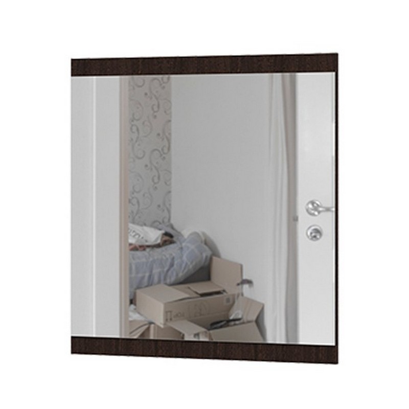 Зеркало Вегас (венге/белый глянец)