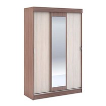 Шкаф-купе Андрей-4 (ясень шимо темный/ясень шимо светлый)