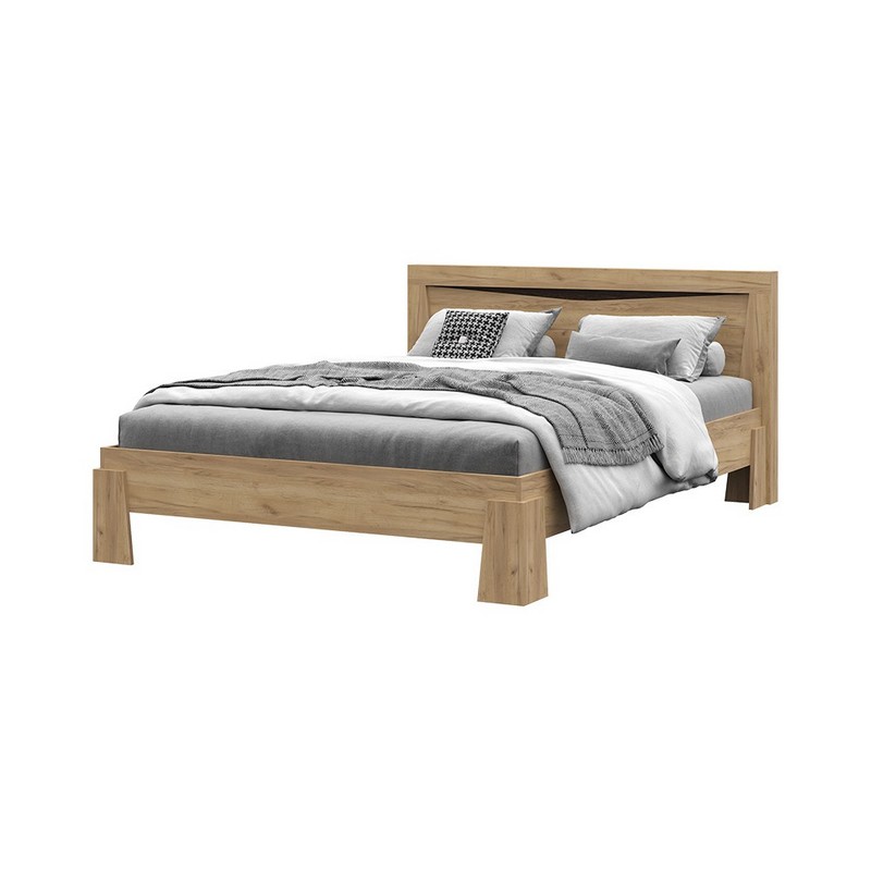 Кровать Паола КР 704 (дуб крафт золото)