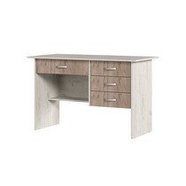Стол письменный Сити (дуб крафт белый/дуб крафт серый)