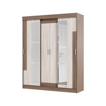 Шкаф-купе Андрей-Е (ясень шимо темный/ясень шимо светлый)