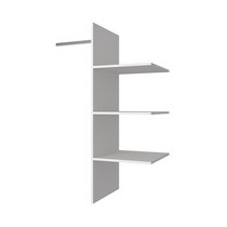 Комплект полок в шкаф 2DG2S Тиффани (TIFFANY) (вудлайн кремовый)