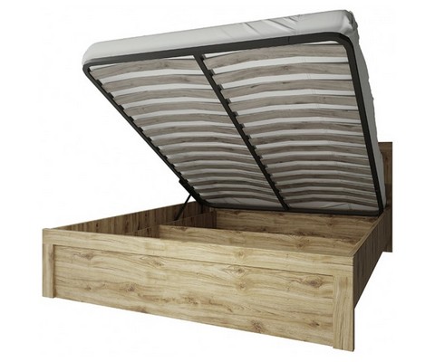 Кровать 180 с подъемником Дурсет (DOORSET) (дуб наварра)