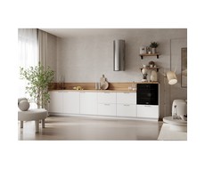 Кухонный гарнитур 3600 вариант 6 Лизет (белый софт матовый)