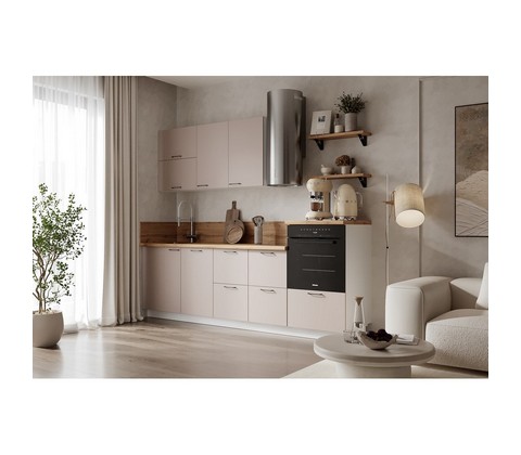 Кухонный гарнитур 2550 Магнолия ПВХ вариант 2