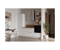 Кухонный гарнитур 2400 вариант 9 Лизет (белый)