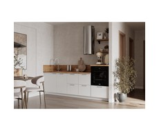 Кухонный гарнитур 2550 вариант 3 Лизет (белый)