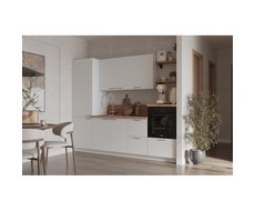 Кухонный гарнитур 2550 вариант 10 Лизет (белый)