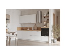 Кухонный гарнитур 3000 вариант 5 Лизет (белый)