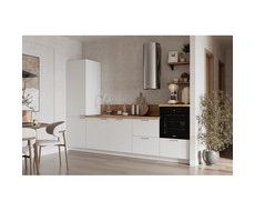 Кухонный гарнитур 3000 вариант 9 Лизет (белый)