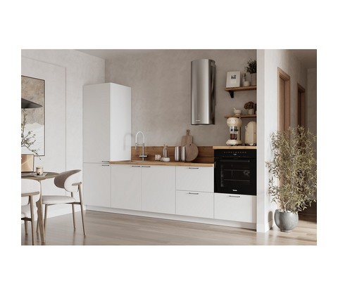 Кухонный гарнитур 3000 вариант 12 Лизет (белый)