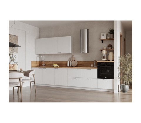 Кухонный гарнитур 3600 вариант 5 Лизет (белый)