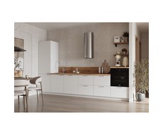 Кухонный гарнитур 3600 вариант 9 Лизет (белый)