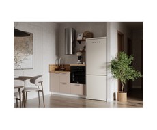 Кухонный гарнитур 1500 вариант 3 Лизет (крем)