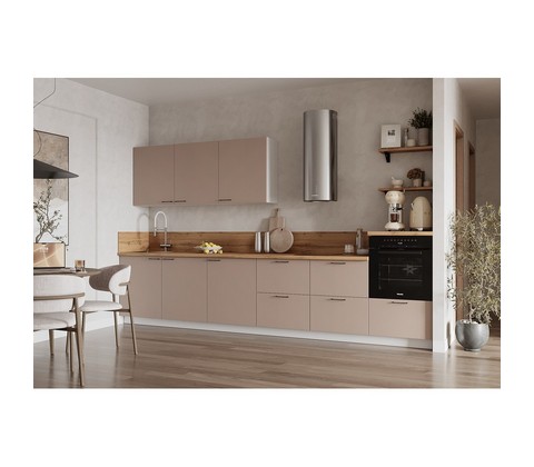 Кухонный гарнитур 3600 вариант 5 Лизет (крем)