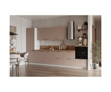 Кухонный гарнитур 3600 вариант 8 Лизет (крем)