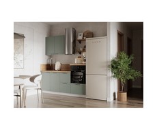 Кухонный гарнитур 1950 Олива эмаль вариант 2