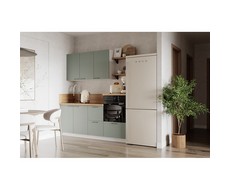 Кухонный гарнитур 1950 Олива эмаль вариант 4