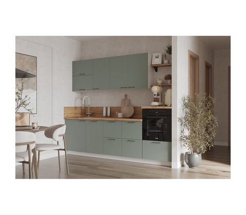 Кухонный гарнитур 2550 Олива эмаль