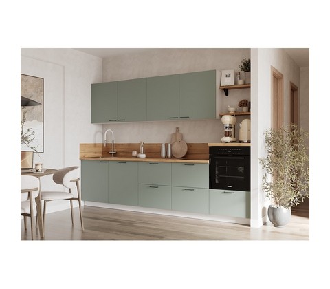Кухонный гарнитур 3000 Олива эмаль