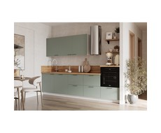 Кухонный гарнитур 3000 Олива эмаль вариант 2