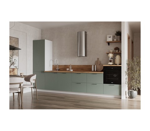 Кухонный гарнитур 3600 Олива эмаль вариант 9