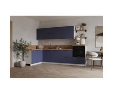 Кухонный гарнитур Ежевика угловой 1500х2850