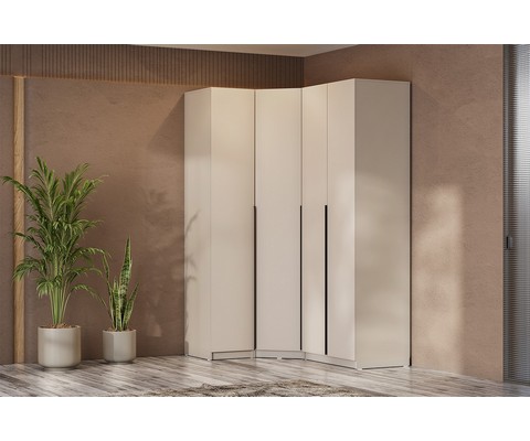 Шкаф с наполнением 10 полок и 2 штанги ШК 5 (меланж)