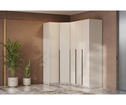 Шкаф с наполнением 14 полок и 2 штанги ШК 5 (меланж)