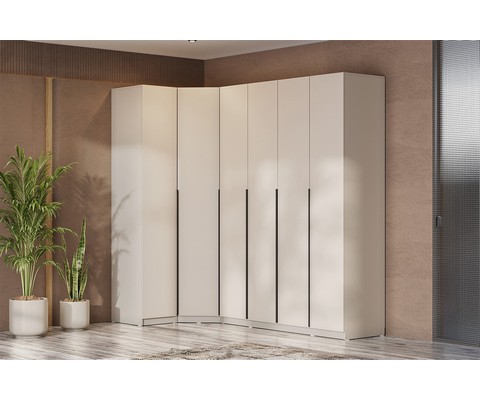 Шкаф с наполнением 14 полок и 2 штанги ШК 5 (меланж)