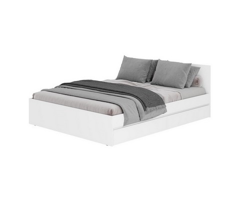 Кровать 1,4 м Симпл КР-12 (белый)