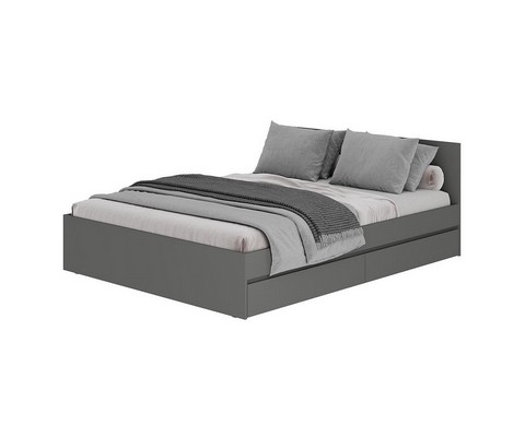 Кровать 1,6 Симпл КР-17 (графит)