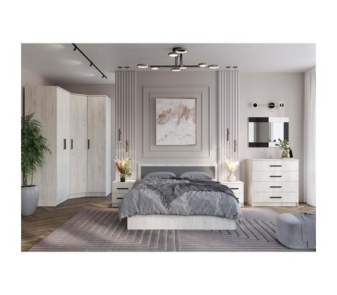 Модульная спальня Фиеста композиция 4