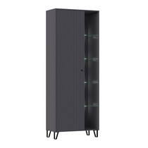 Шкаф Оливия (графит, графит софт)