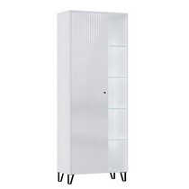 Шкаф Оливия (белый, белый глянец)