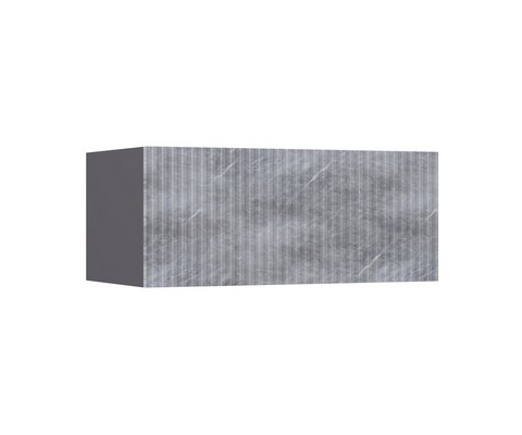 Тумба навесная 2 Оливия (графит, мрамор глянец)