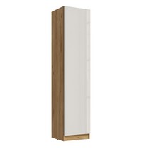 Пенал Роджина (дуб крафт, белый глянец)