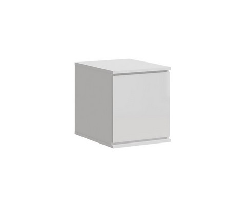 Антресоль к пеналу Челси 400 (белый глянец холодный, белый)