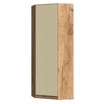 Шкаф угловой Челси Color (слоновая кость, дуб крафт)