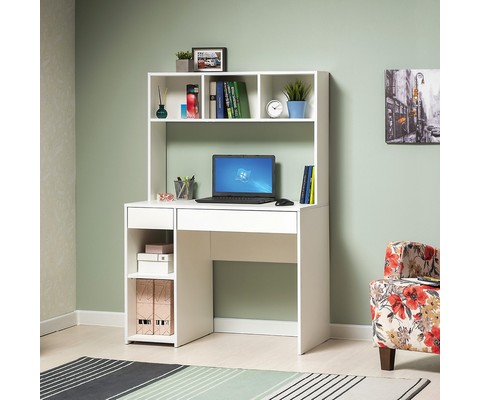 Стол компьютерный Комфорт 12.77 F (белый)