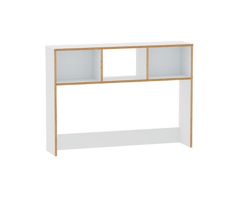 Надстройка на стол Вуди 13.161 (белый премиум, дуб золотой)