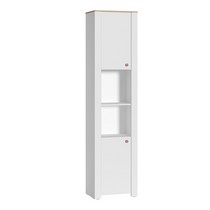 Шкаф торцевой Джастин 16.306 (белый шагрень)