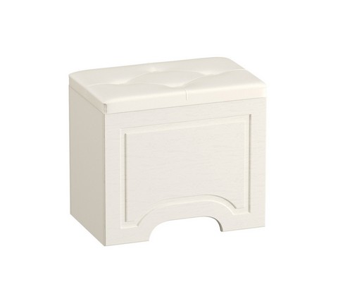 Пуф Ливерпуль 14.02 (белый, ясень ваниль)