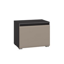 Тумба для обуви Сидней 16.129 (антрацит, веллюто капучино)