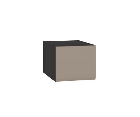 Шкаф антресольный Сидней 16.314.03 (антрацит, веллюто капучино)